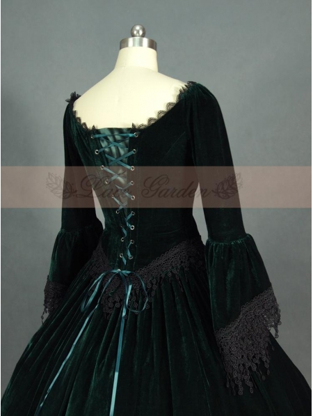 green and black velvet lace victorian ball gowns uk xl size chart