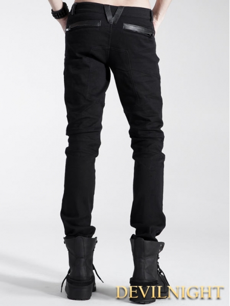 Black Rose For Sale >> Black Gothic Punk Pants for Men - Devilnight.co.uk Black Rose For Sale >> Black Gothic Punk Pants for Men - Devilnight.co.uk