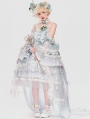 Sylph White and Green Flower Bridal Tea Party Classic Lolita JSK Dress Set