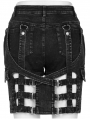 Gothic Post-Apocalyptic Two Wear Denim Pants Skirt for Women