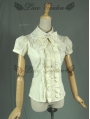 Ivory Short Sleeves Sweet Lolita Blouse