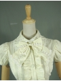 Ivory Short Sleeves Sweet Lolita Blouse