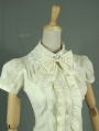 Ivory Short Sleeves Sweet Lolita Blouse