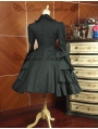 Black Long Sleeves Classic Gothic Lolita Dress