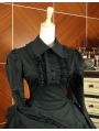 Black Long Sleeves Classic Gothic Lolita Dress