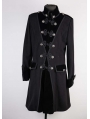 Black Winter Gothic Coat for Men