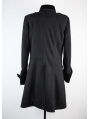 Black Winter Gothic Coat for Men