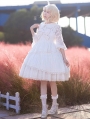 Dawn Tower Red/White Bowknot Empire Waist Sweet Lolita JSK Dress