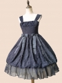 Beige/White/Black/Green Sasha's Buds Elegant Classic Lolita JSK Dress