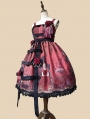 Dark Blue/Red and Black/Red and Brown Midnight Magic Gothic Lolita JSK Dress