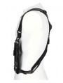 Black Gothic Punk Doomsday Functional Backbag