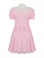 Pink Gothic Lolita Cross Princess Dress with Detachable Collar