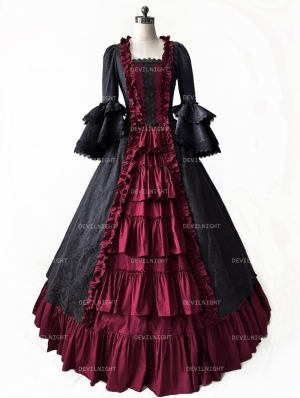 Gothic Victorian Dresses,Gothic Ball Gowns,Victorian Fashion at DevilNight  