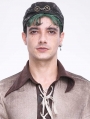 Bronze Gothic Steampunk Tie Back Head Wrap Scarf for Men