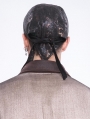 Bronze Gothic Steampunk Tie Back Head Wrap Scarf for Men