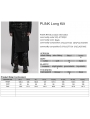 Black Gothic Punk Asymmetrical High-Low Long Kilt Skirt for Men