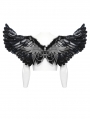 Black Gothic Punk Demon Feather Wing Harness