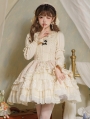 Music Box Elegant Ballet Sleeveless Multi-Layer Cake Sweet Lolita Jsk Dress