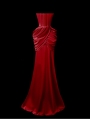 Red Taffeta Sweetheart Elegant Gothic Wedding Dress