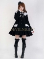 Sweet A-Line Princess Bow Winter Lolita Coat