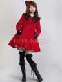 Sweet A-Line Princess Bow Winter Lolita Coat