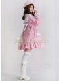 Sweet A-Line Princess Bow Winter Lolita Coat