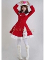 Sweet Lace Princess Bow Winter Lolita Coat