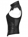 Black Gothic Punk Cool Bat Wings Vest Top for Women
