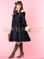 Sweet A-Line Winter Lolita Cape Coat