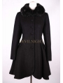 Black Sweet Winter Lolita Cape Coat