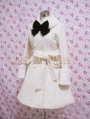 White Elegant Winter Lolita Coat