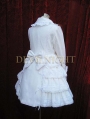 White Sweet Princess Bow Winter Lolita Coat