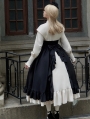 Black Rose Embroidery Classic Fake Two-Piece Lolita OP Dress