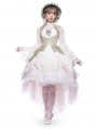 Ripalbella Green Ruffle Tiered Wedding Classic Lolita JSK Dress Set