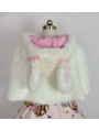 Fur Sweet Short Hooded Cape