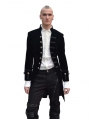 Black Alternative Gothic Coat for Men