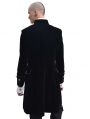 Black Alternative Gothic Coat for Men