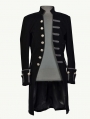 Black Alternative Gothic Coat for Men