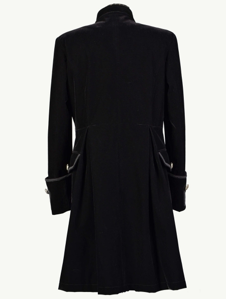 Black Alternative Gothic Coat for Men - Devilnight.co.uk