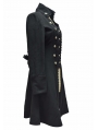 Black Gothic Long Coat for Women