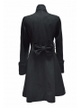 Black Gothic Long Coat for Women