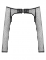 Black Gothic Hot Punk Mesh Long Sleeve Cape for Women