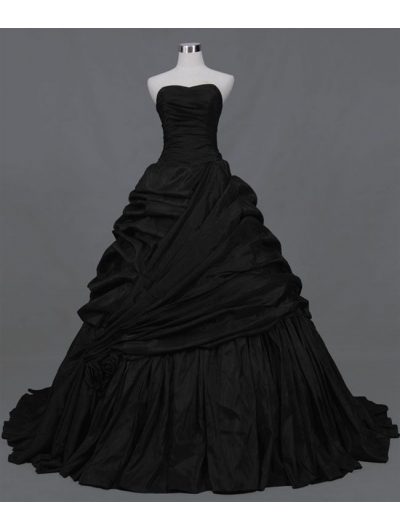 big black ball gowns