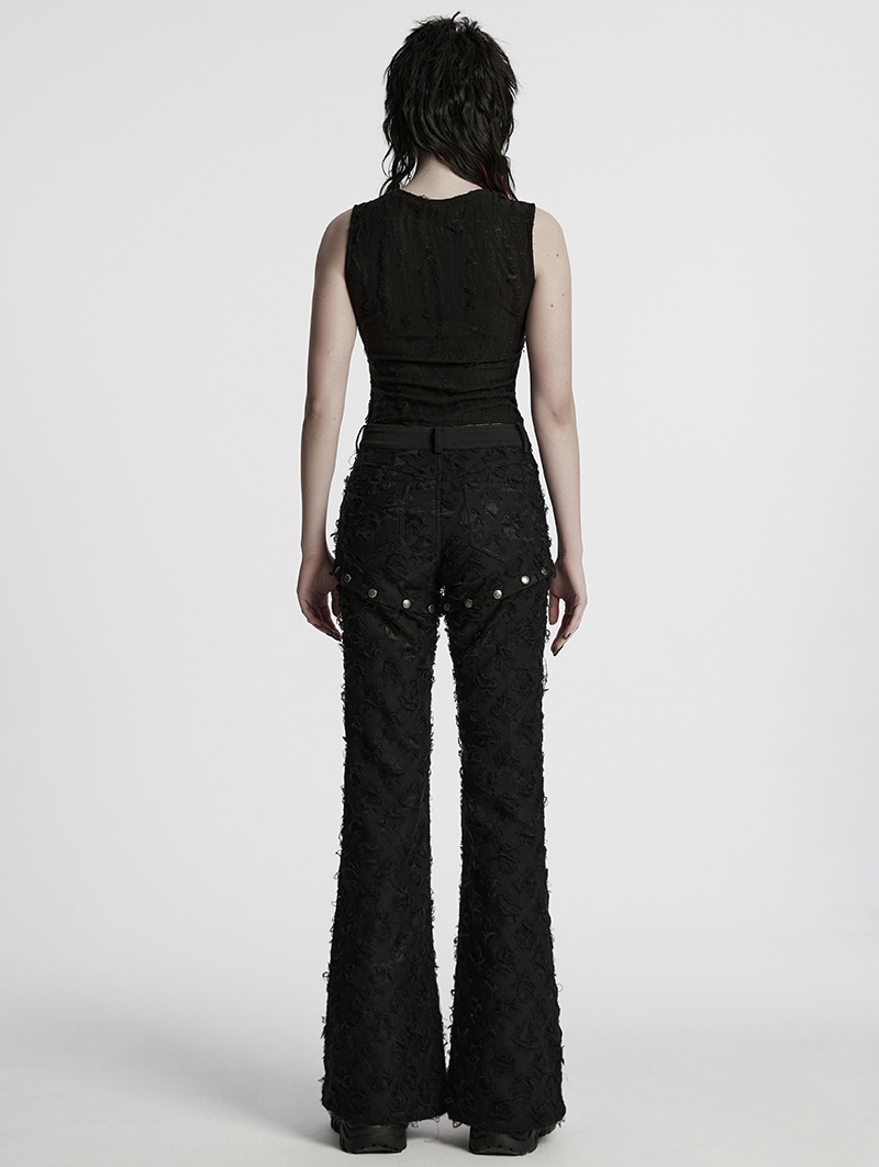 Melt the lady gothic wide pants Black レディース - パンツ