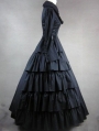 Black Classic Gothic Victorian Dress