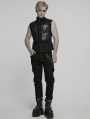 Black Gothic Punk Retro Skull Bead Pants Chain