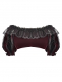 Black and Red Thorn Rose Princess Gothic Capelet for Women