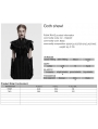 Black Gothic Retro Lace Embroidered Velvet Shawl for Women