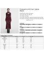 Red Sexy Gothic Crescent Print Mesh Two-Piece Long Fishtail Dress