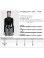 Black Gothic Swinging Collar Lace Long Sleeve Shirt for Women